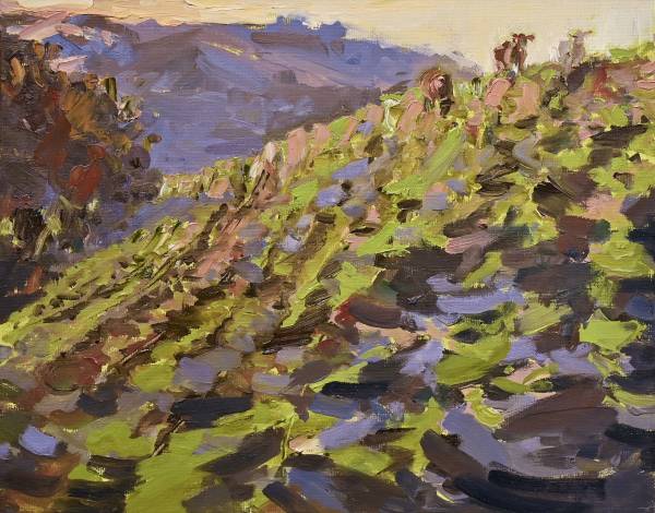 - Oil on Canvas, Painting by Jill Hudson, measuring 25 x 30 cm (H x W) framed at 29 x 34 cm £395
